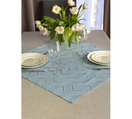 Наперон BLOOMIA "Zigzag" Артикул - БЗИ 80*80, размер - 80*80