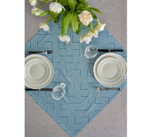 Наперон BLOOMIA "Zigzag" Артикул - БЗИ 80*80, размер - 80*80