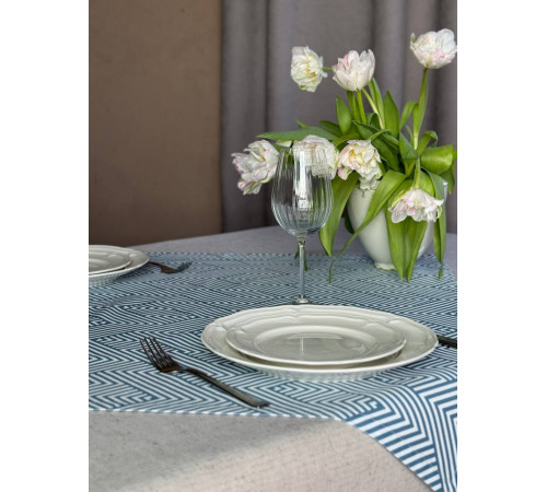 Наперон BLOOMIA "Zigzag" Артикул - БЗИ 80*80, размер - 80*80