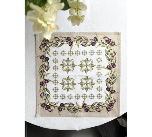 Салфетка BLOOMIA "Ломбардия" Артикул -БЛБ 37*37, размер - 37*37