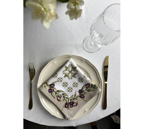 Салфетка BLOOMIA "Ломбардия" Артикул -БЛБ 37*37, размер - 37*37