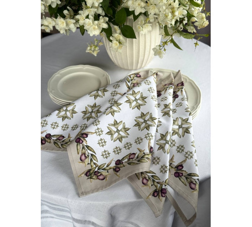 Салфетка BLOOMIA "Ломбардия" Артикул -БЛБ 37*37, размер - 37*37