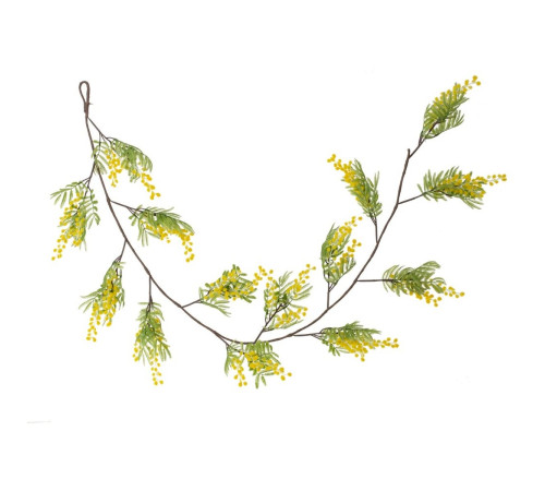 Изделие декоративное "Гирлянда Мимоза", L141 W8 H17 см