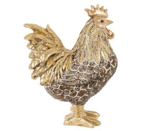 Фигурка декоративная "Петух/Курица" стоимость за 1шт (Нужный вариант указать в комментарии), L7 W13 H16 см, 2в.