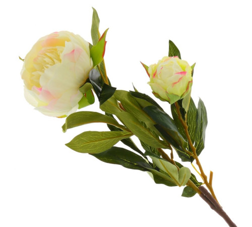 Цветок искусственный "Пион",  L24 W19 H94 см