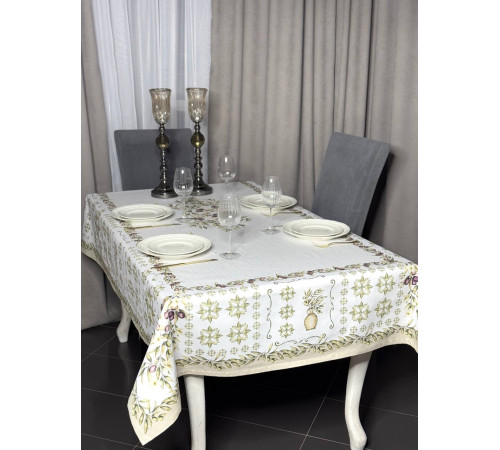 Cкатерть BLOOMIA "Ломбардия" Артикул - БЛБ 168*300, размер - 168*300