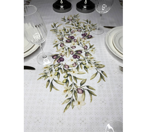 Cкатерть BLOOMIA "Ломбардия" Артикул - БЛБ 168*300, размер - 168*300