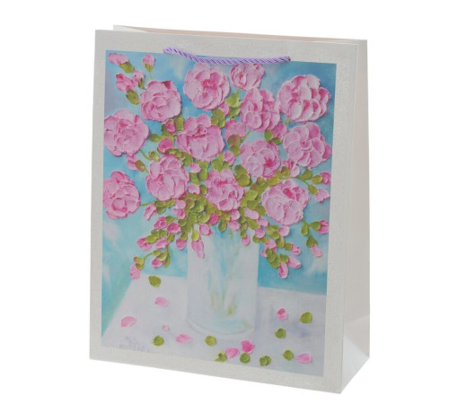 Пакет подарочный (бумага 210г/м2, блок микс 12шт) стоимость за 1шт (Нужный вариант указать в комментарии), L26 W10 H32 см, 4в.