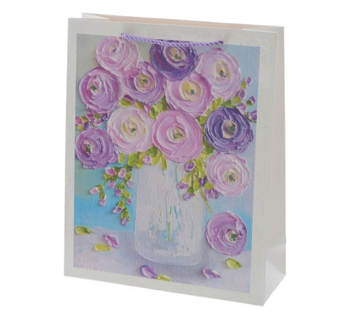 Пакет подарочный (бумага 210г/м2, блок микс 12шт) стоимость за 1шт (Нужный вариант указать в комментарии), L26 W10 H32 см, 4в.