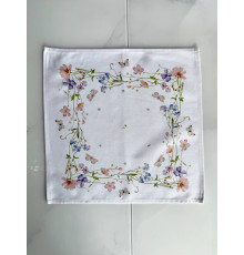 Салфетка BLOOMIA "Полевые цветы" Артикул -БПЦ37*37, размер - 37*37