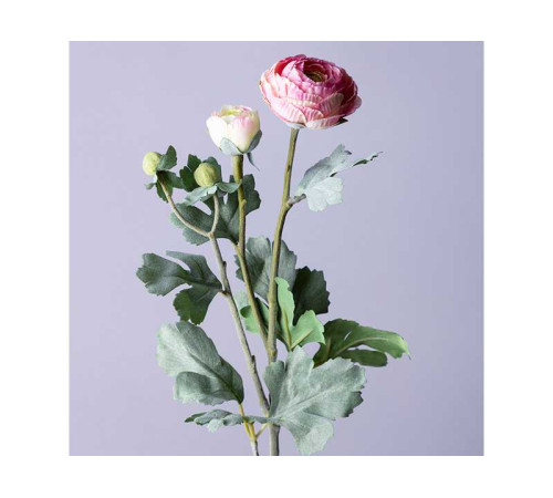 ЦВЕТОК ИСКУССТВЕННЫЙ "РАНУНКУЛЮС" ВЫСОТА=55СМ