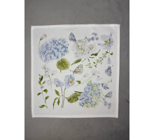 Салфетка BLOOMIA "Тайна Гортензии" Артикул - БТГ 37*37, размер - 37*37