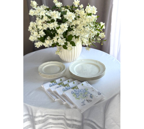 Салфетка BLOOMIA "Тайна Гортензии" Артикул - БТГ 37*37, размер - 37*37