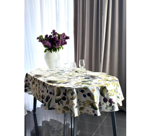 Скатерть ATMOSPHERE HOME ЕЖЕВИЧНАЯ ПОЛЯНА овал 145*250