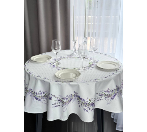 Cкатерть ATMOSPHERE HOME "Марсель" Артикул - МЛ Ф150, размер - круг д.150