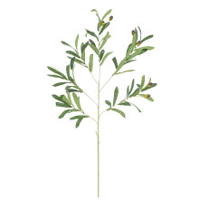 Ветка искусственная "Олива", L22 W12 H92 см