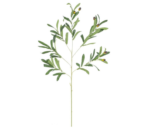 Ветка искусственная "Олива", L22 W12 H92 см