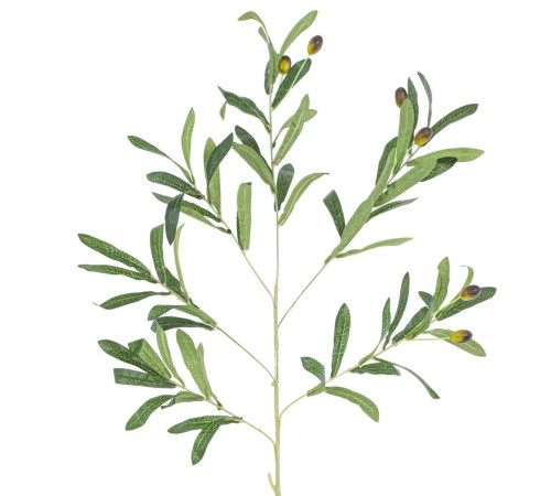 Ветка искусственная "Олива", L22 W12 H92 см