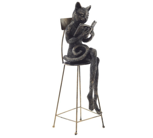 Фигурка декоративная "Кошка", L8,5 W9,5 H28,5 см