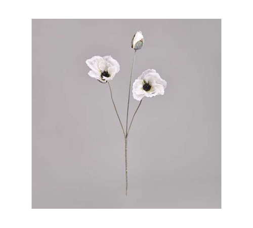 ЦВЕТОК ИСКУССТВЕННЫЙ "МАК" ВЫСОТА=50СМ 