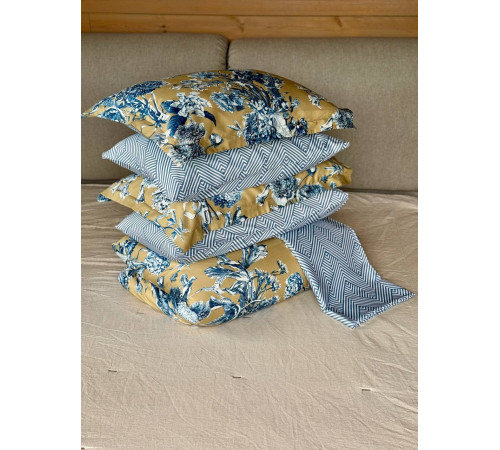 Комплект постельного белья ATMOSPHERE HOME Toille flora beige 200*215