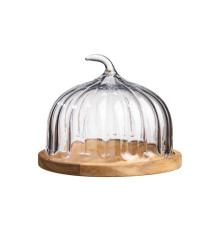 БЛЮДО СЕРВИРОВОЧНОЕ "VILLAGE" С КРЫШКОЙ ДИАМЕТР 24 СМ ВЫСОТА 19 СМ