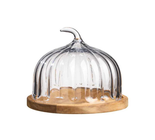 БЛЮДО СЕРВИРОВОЧНОЕ "VILLAGE" С КРЫШКОЙ ДИАМЕТР 24 СМ ВЫСОТА 19 СМ