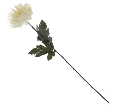 Цветок искусственный "Хризантема",  L17 W17 H84 см