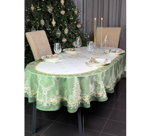 Cкатерть BLOOMIA TRADITIONS Артикул - БТР овал 145*250