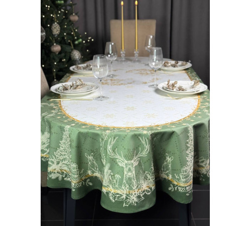 Cкатерть BLOOMIA TRADITIONS Артикул - БТР овал 145*250