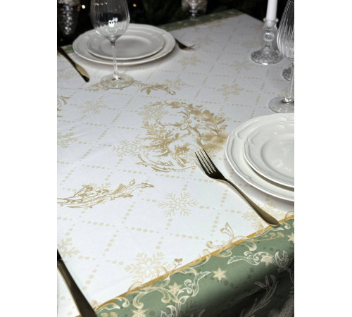 Cкатерть BLOOMIA TRADITIONS Артикул - БТР 145*250, размер - 145*250