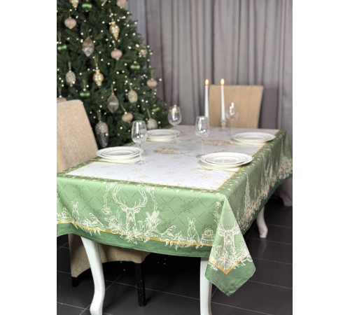 Cкатерть BLOOMIA TRADITIONS Артикул - БТР 168*300, размер - 168*300
