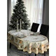 Cкатерть BLOOMIA GOLDEN СHRISTMAS Артикул - БГК овал 168*280