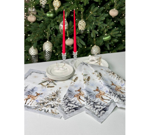 Салфетка ATMOSPHERE HOME CHRISTMAS HARMONY Артикул - РГА 40*40, размер - 40*40
