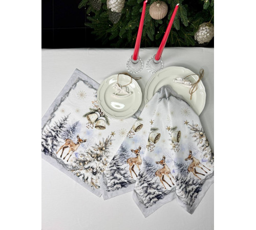 Салфетка ATMOSPHERE HOME CHRISTMAS HARMONY Артикул - РГА 40*40, размер - 40*40