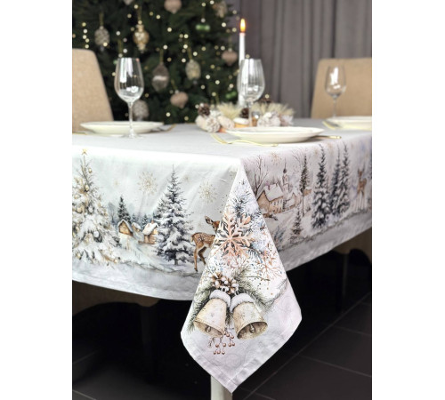 Cкатерть ATMOSPHERE HOME CHRISTMAS HARMONY Артикул - РГА 145*300, размер - 145*300