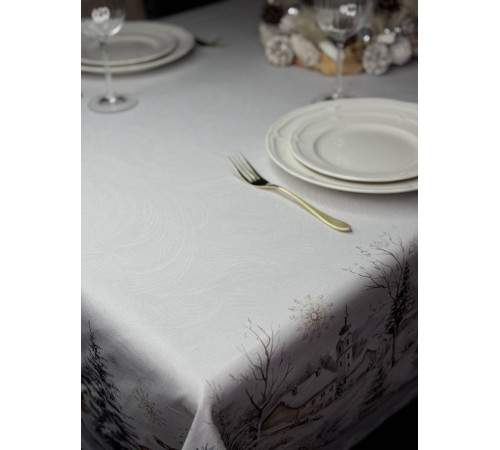 Cкатерть ATMOSPHERE HOME CHRISTMAS HARMONY Артикул - РГА 145*300, размер - 145*300