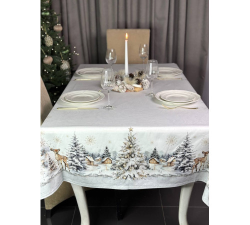 Cкатерть ATMOSPHERE HOME CHRISTMAS HARMONY Артикул - РГА 145*300, размер - 145*300