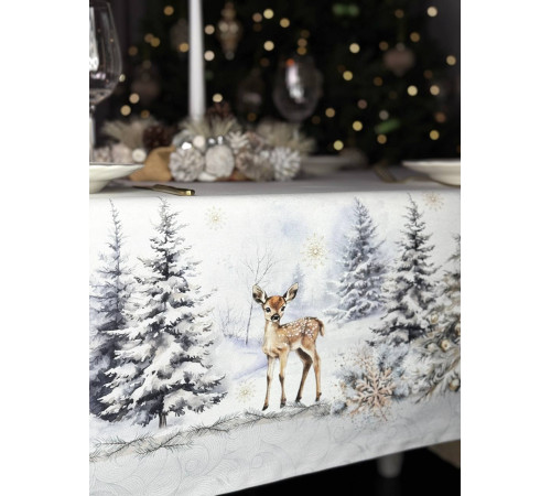 Cкатерть ATMOSPHERE HOME CHRISTMAS HARMONY Артикул - РГА 145*300, размер - 145*300
