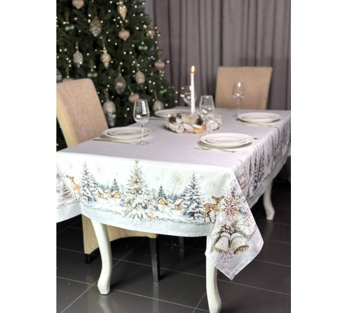 Cкатерть ATMOSPHERE HOME CHRISTMAS HARMONY Артикул - РГА 145*300, размер - 145*300