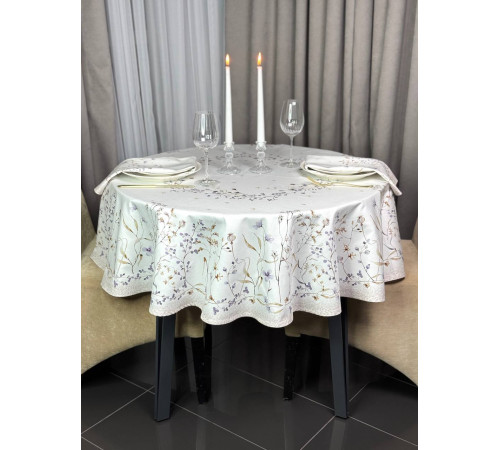 Cкатерть BLOOMIA Elegance Артикул - БЭС круг 150