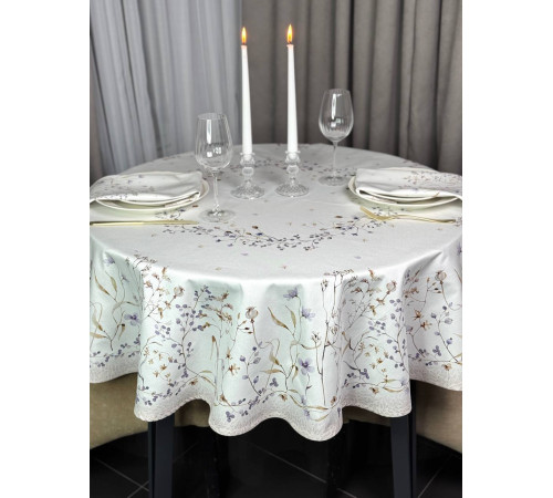 Cкатерть BLOOMIA Elegance Артикул - БЭС круг 150