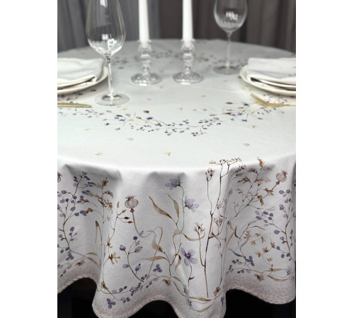 Cкатерть BLOOMIA Elegance Артикул - БЭС круг 150