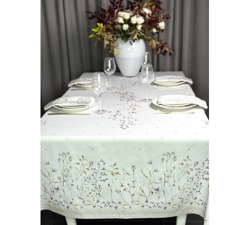 Cкатерть BLOOMIA "Elegance" Артикул -БЭС 145*220, размер - 145*220