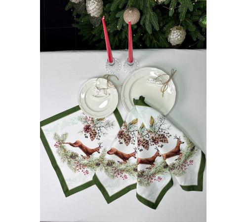 Салфетка ATMOSPHERE HOME ВЕНСКИЙ ЛЕС 40*40, ВЛС-40*40