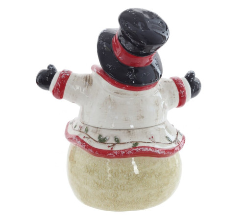 Конфетница "Снеговик", 1950 мл, L25 W18 H28 см