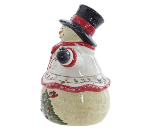 Конфетница "Снеговик", 1950 мл, L25 W18 H28 см