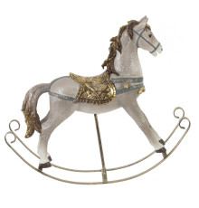 Фигурка декоративная "Лошадка-качалка", L30 W8 H27 см