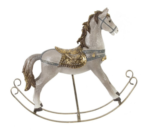 Фигурка декоративная "Лошадка-качалка", L30 W8 H27 см