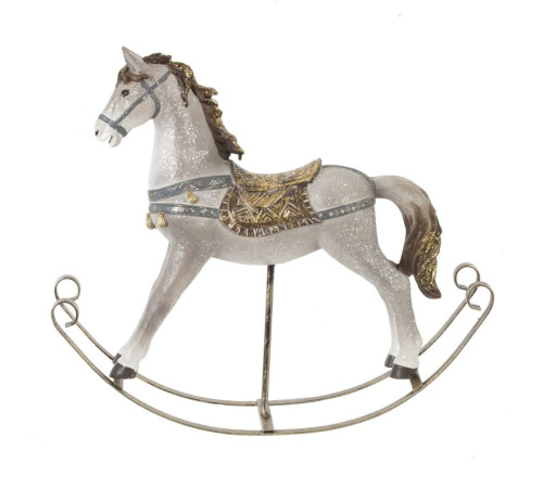 Фигурка декоративная "Лошадка-качалка", L30 W8 H27 см
